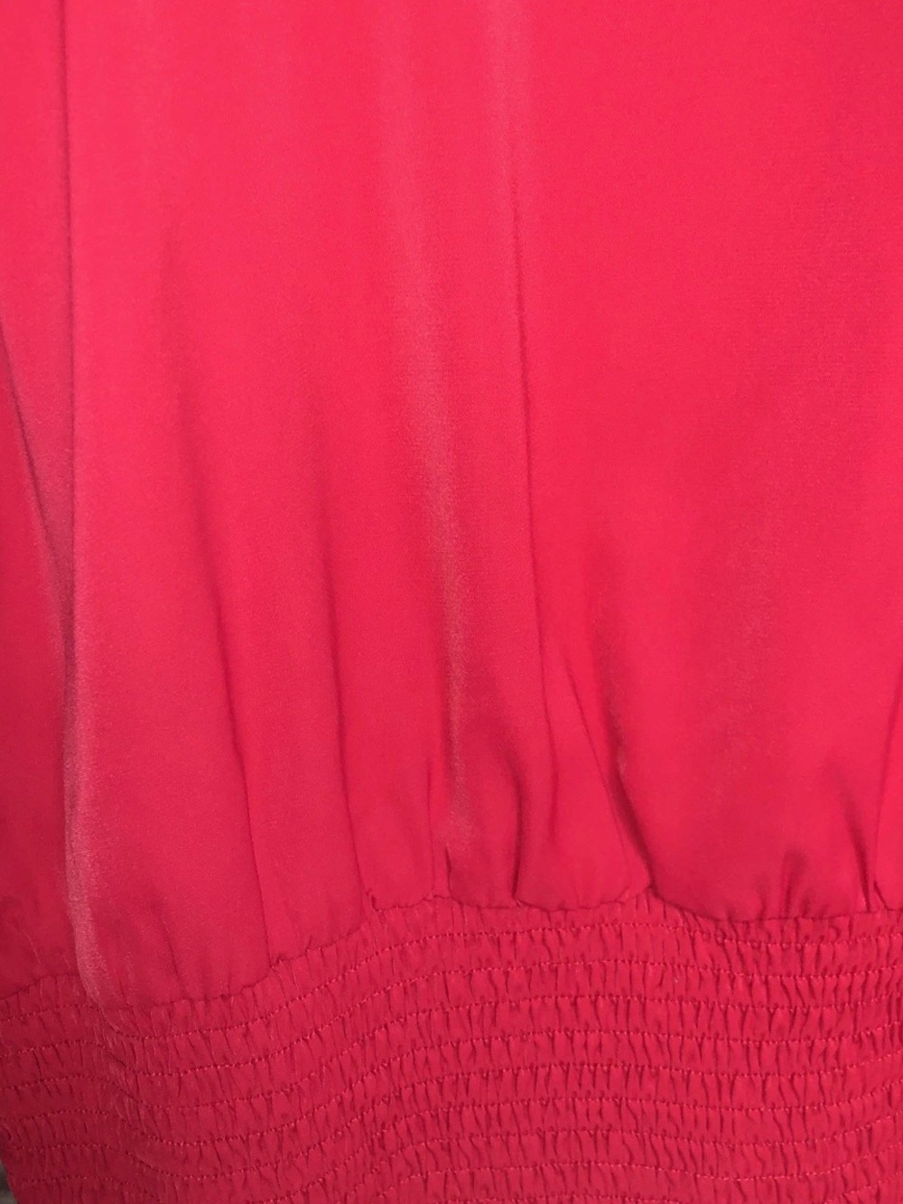 Off-Shoulder Red Women's Sweater - Picture 4 of 6